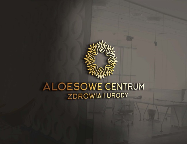 Projektowanie logo dla firm,  Aloesowe Centrum Zdrowia i Urody, logo firm - AloesoweCentrumZiU